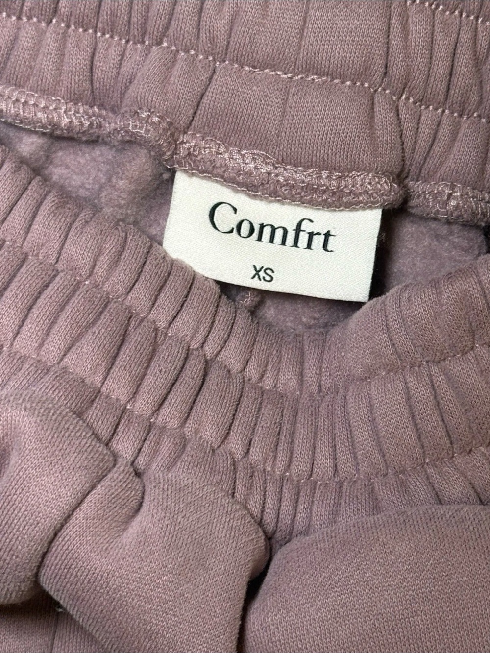 Comfrt Minimalist Chunky Super Soft Mauve
Sweatpants Size XS - Picture 4 of 7